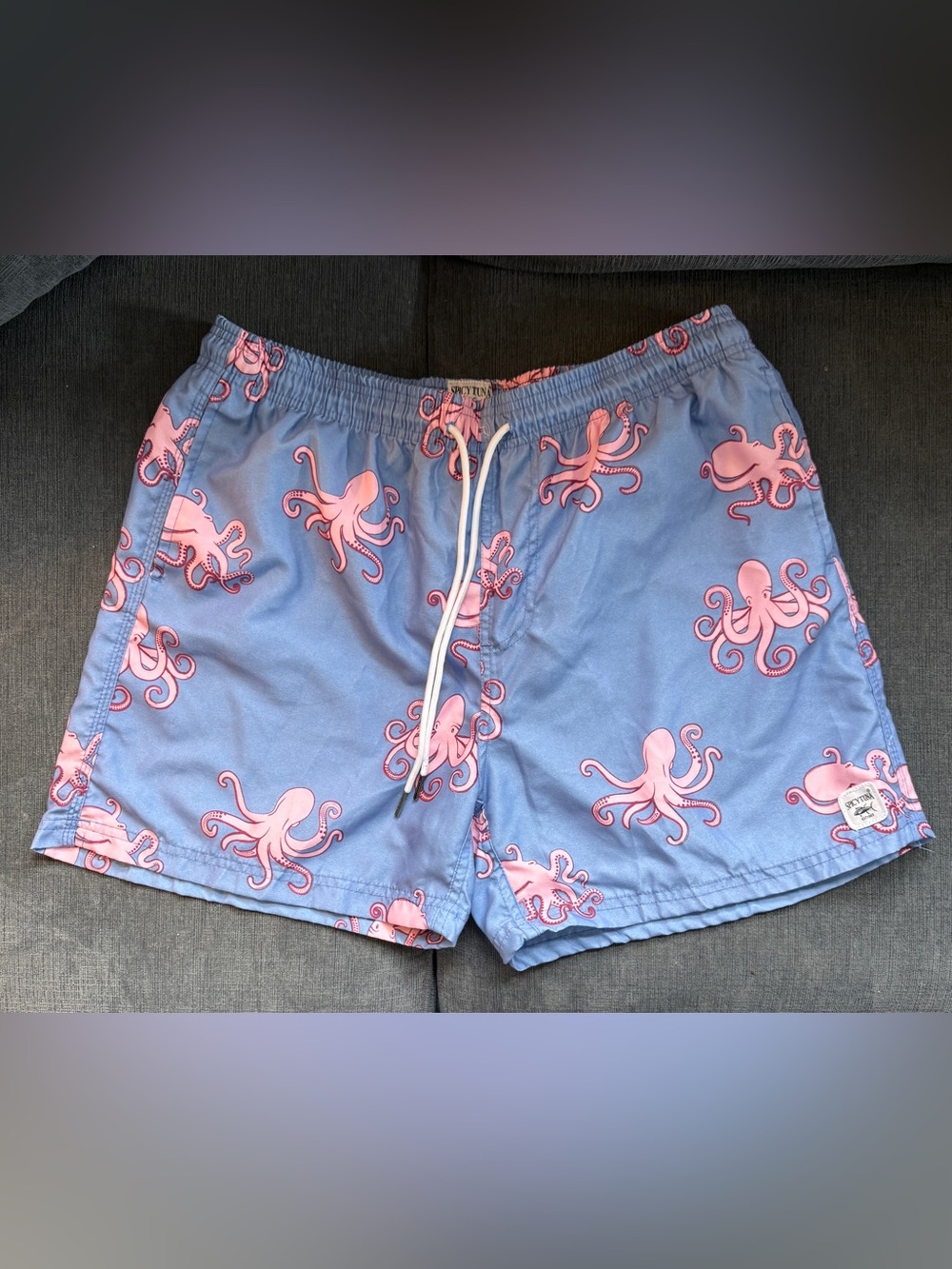 Spicy Tuna Octopus Men's Swim Trunks